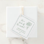 Boeren vers van de markt Bruids douche Bedankjes Labels (In situ)