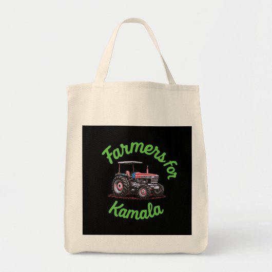 Boeren voor Kamala steunen Harris voor President Tote Bag (Voorkant)