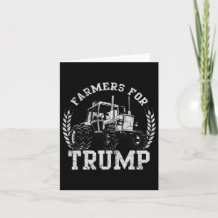 Boeren voor Trump 2024 Verkiezing Boer USA Kaart