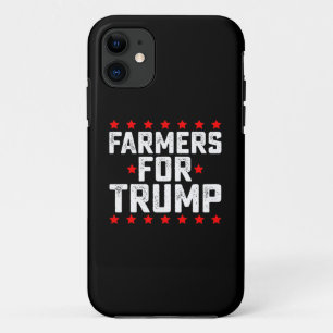 Boeren voor Trump presidentsverkiezingen Vintage iPhone 11 Hoesje