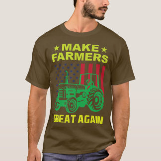 Boeren weer geweldig landbouwtracé maken t-shirt