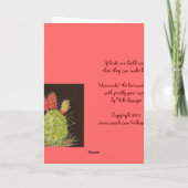 boerenbaardcactus kaart (Achterkant)