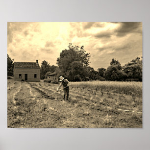 boerenboer Sepia Foto Poster