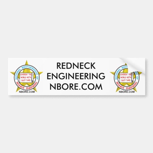 BOERENBOND ENGINEERING BUMPERSTICKER (Voorkant)