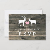 Boerenbruiloft RSVP Aankondiging (Voorkant)