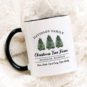 Boerenkerstboomgaard Monogram Familie Mok