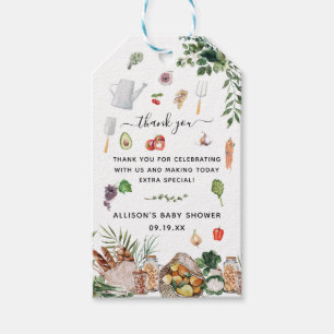 Boerenmarkt   Baby Shower Dank Je Favor Cadeaulabel