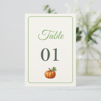 Boerenmarkt Baby Shower Tafelnummer