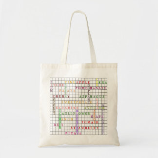 Boerenmarkt Crossword Grocery Bag Tote Bag