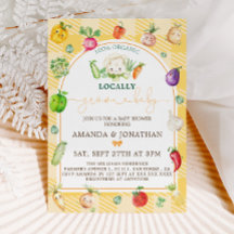 Boerenmarkt Groenten Baby Shower