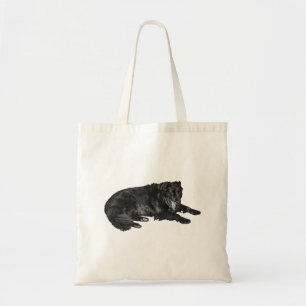 Boerenmarkt kalm, loyale blik tote bag