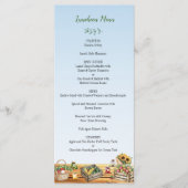 Boerenmarkt, vers van het Vrijgezellenfeest van de Menu (Voorkant)