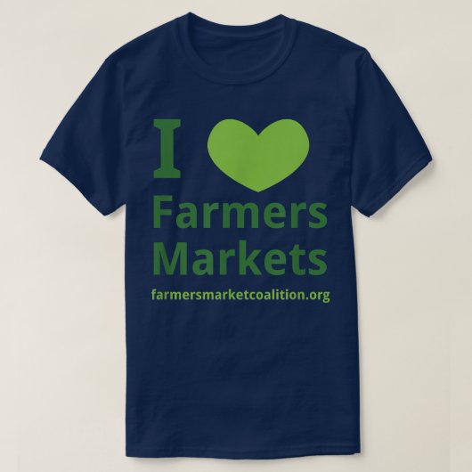 Boerenmarkten T-shirt (Design voorkant)