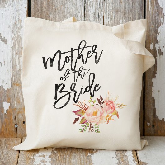 Boerenpeonroos bruid-moeder tote bag