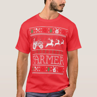 Boerentransporten Oogst kerstkerstcadeautjes T-shirt