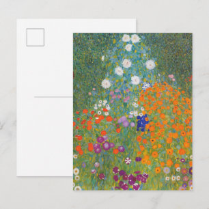 Boerentuin (Bauerngarten) Gustav Klimt Klein form Briefkaart