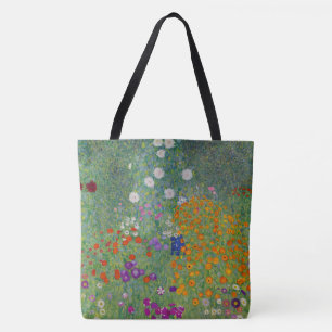Boerentuin, Olieverfschilderij, Gustav Klimt Draagtas