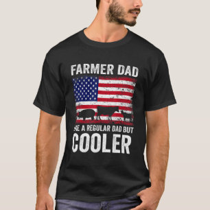 boerenvader houdt zich alleen bezig met normale ko t-shirt