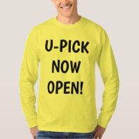 Boerenvogelverschrikker-shirt, boerderijbord op t-