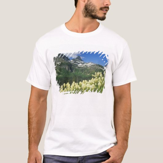 Boergras nabij Logan Pass in Gacier National T-shirt (Voorkant)