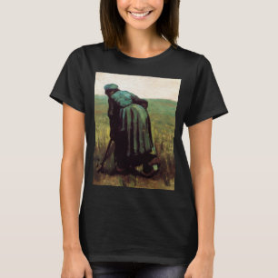 Boerin die graaft door Vincent van Gogh T-shirt