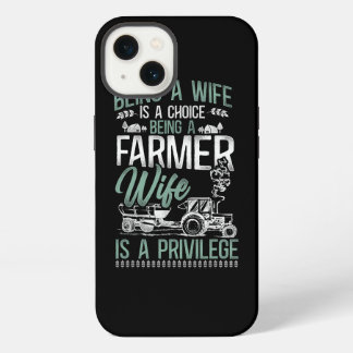 Boerin Vrouw Tractor Vintage Het Zijn Van Een Vrou iPhone 13 Hoesje