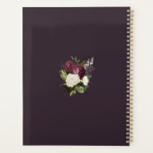  boeroene en witte rozenplant planner (Achterkant)