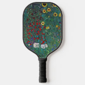 Boertuin met zonnebloem door Klimt, bloemen Pickleball Paddle (Voorkant)