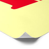 Boetiekverkoopteken, Kleinhandelsignage, Geel Poster (Hoek)