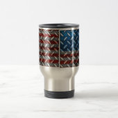 boeuf 15. Tasse de café de drapeau américain (Centre)