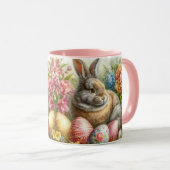 Boeuf de Pâques lapin doux café Mug (Devant droit)