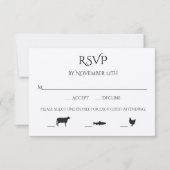 Boeuf Poisson poulet 3 Entree Choice Mariage RSVP (Devant)