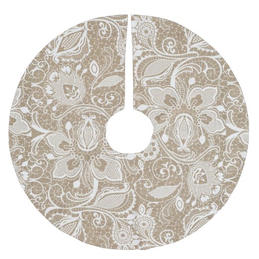 Boezem en zadelrok kerstboom rok (Voorkant)