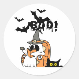 boezemdag ronde sticker