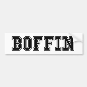 BOFFIN BUMPERSTICKER