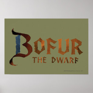 Bofur-naam Poster