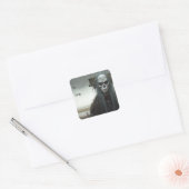 Bog Witch - Liches en Ghouls Vierkante Sticker (Envelop)