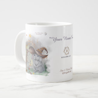 Boganhues "Pipa & Marlow" serie print Extra Grote Beker