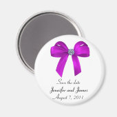 Bogen en diamanten sparen de Datummagneet Magneet (Voorkant / Achterkant)