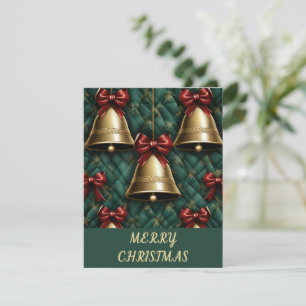 Bogen en klokken - Kerst Kaart