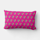 Bogen Hot Pink Kussen (Achterkant)