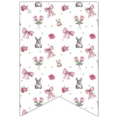 Bogen, Konijntjes en Bloemen Vlaggetjes (Eerste vlag)
