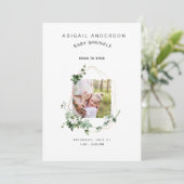 Bogen naar Bros Baby Sprinkle Uitnodiging (Staand voorkant)