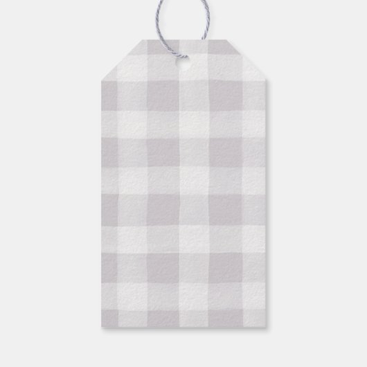 Bogen of pijlen Baby shower onthullen Hartelijk da Cadeaulabel (Achterkant)