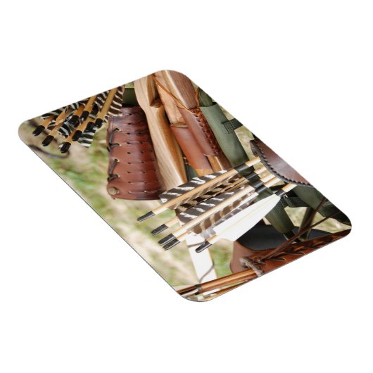 Bogen, pijlen en vijvers, voor boogschieten magneet (Rechterzijde)