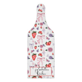 Bogen, Rozen & Aardbeien Coquettepatroon Snijplank