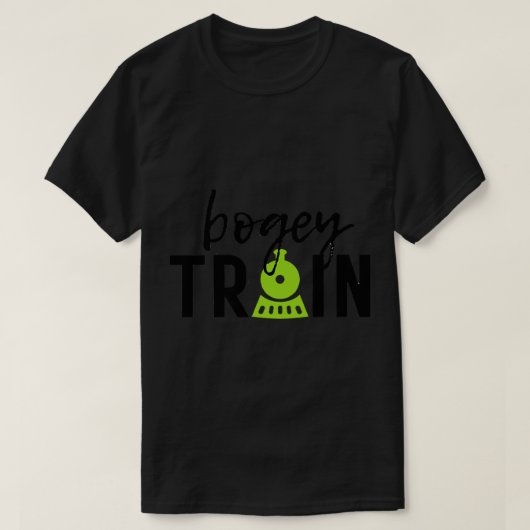 Bogey Train Golf T Premium T-shirt (Design voorkant)