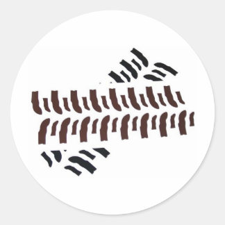 Bogger Tracks Ronde Sticker