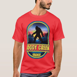 Boggy Creek Arkansas reisbadge T-shirt