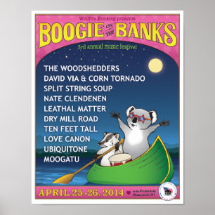 Bogie op het poster Banken 2014